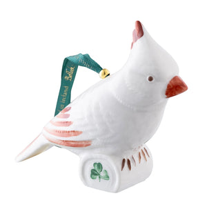 Belleek Classic Cardinal Ornament-Goviers