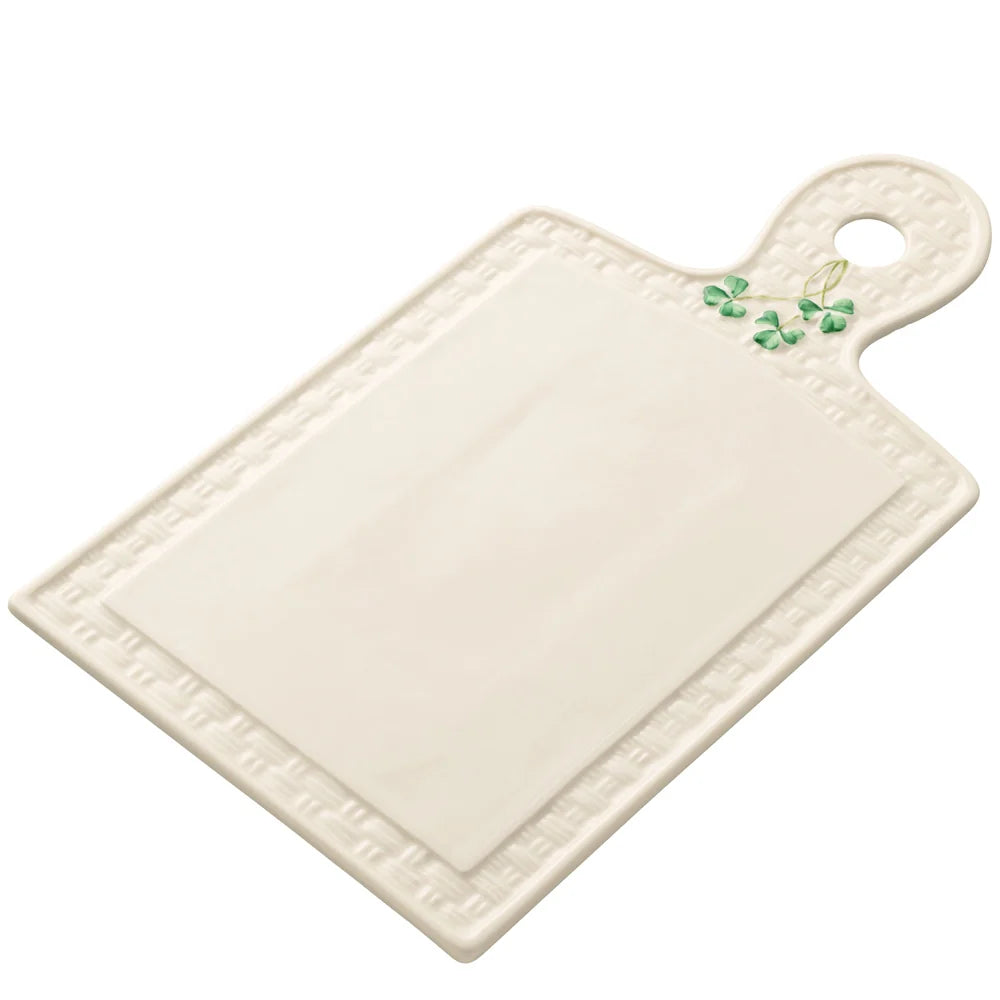 Belleek Classic Shamrock Cheese Board-Goviers