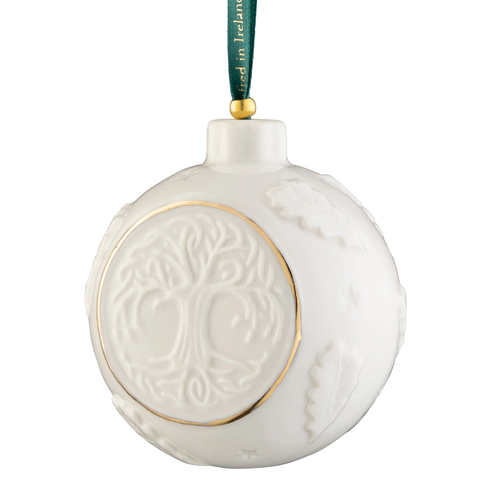 Belleek Classic Tree of Life Bauble-Goviers