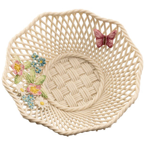 Belleek Classic Wild Irish Hedgerow Summer Basket-Goviers