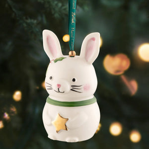 Belleek Classic Woodland Bunny Ornament-Goviers
