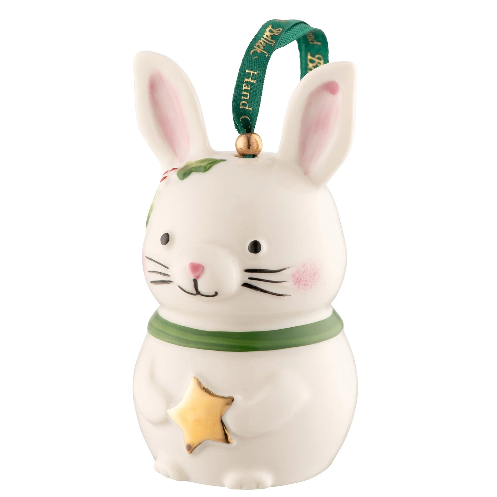 Belleek Classic Woodland Bunny Ornament-Goviers