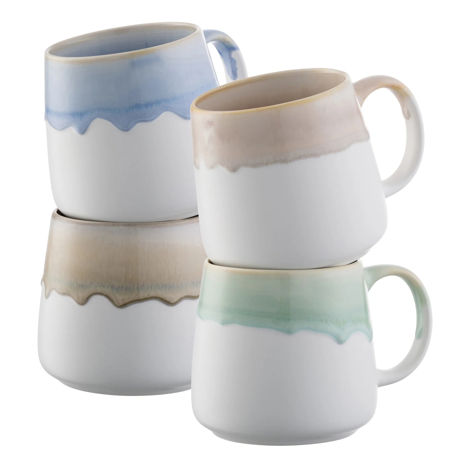 Belleek Living Coastal Mugs Set of 4-Goviers