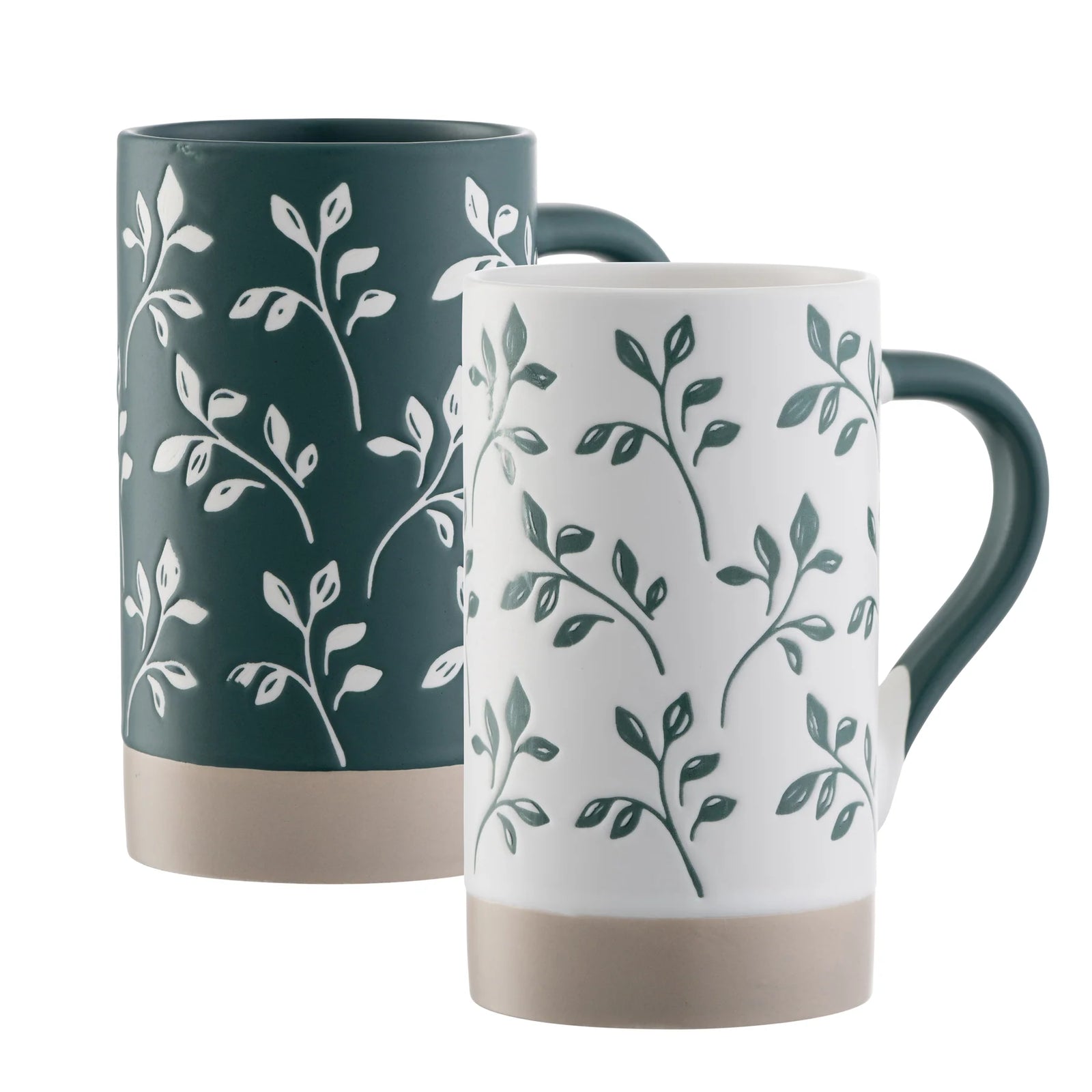 Belleek Living Flora Tall Mugs Set of 2-Goviers