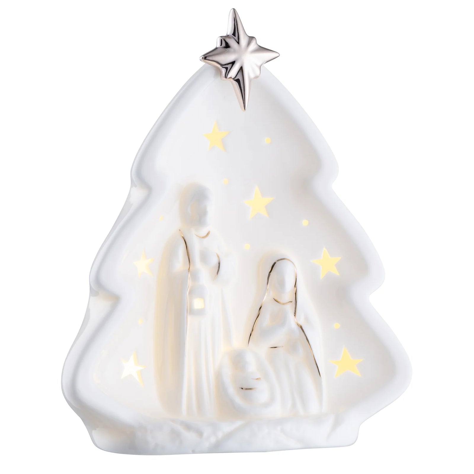 Belleek Living Nativity Tree LED-Goviers