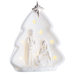 Belleek Living Nativity Tree LED-Goviers