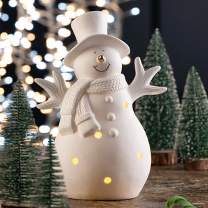Belleek Living Snowman LED-Goviers