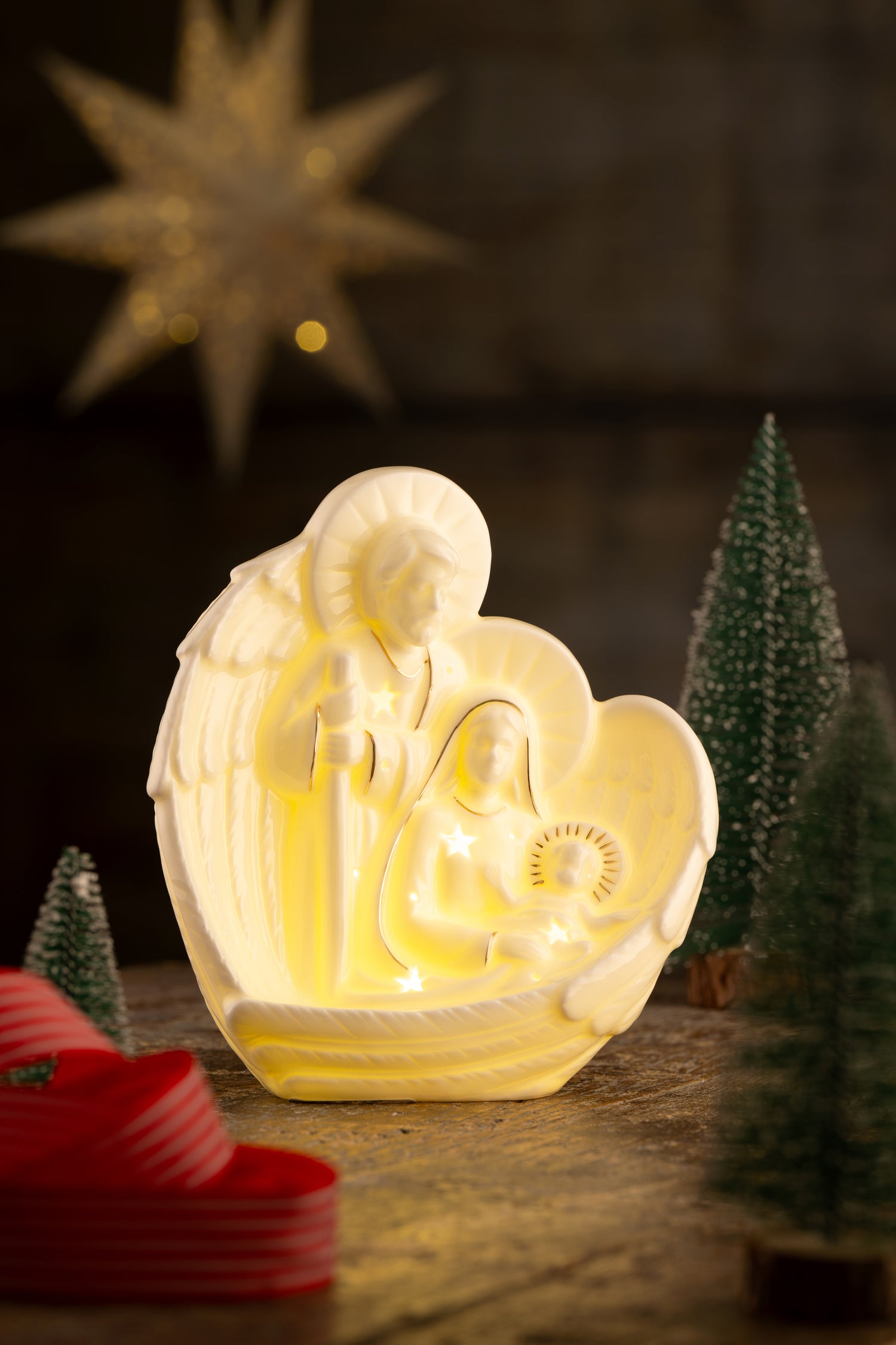 Belleek Nativity LED-Goviers