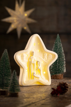 Belleek Nativity Star LED-Goviers