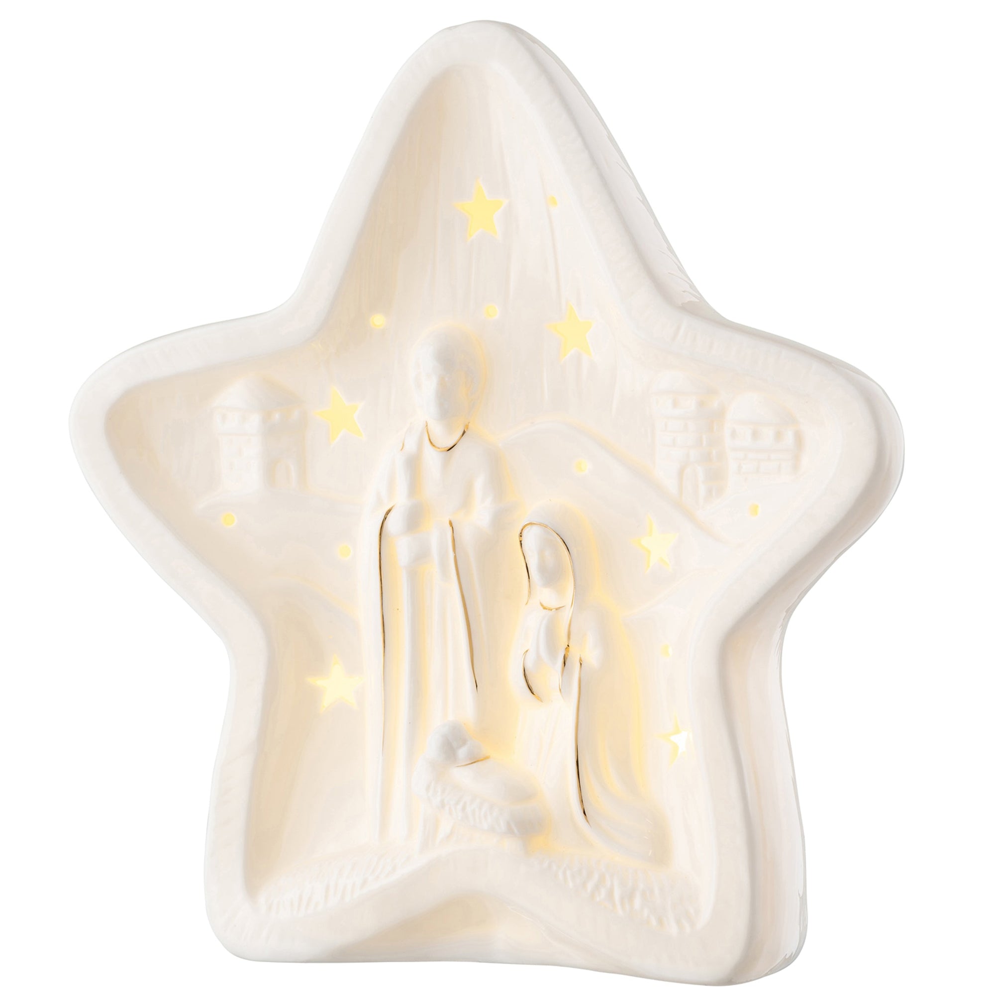 Belleek Nativity Star LED-Goviers