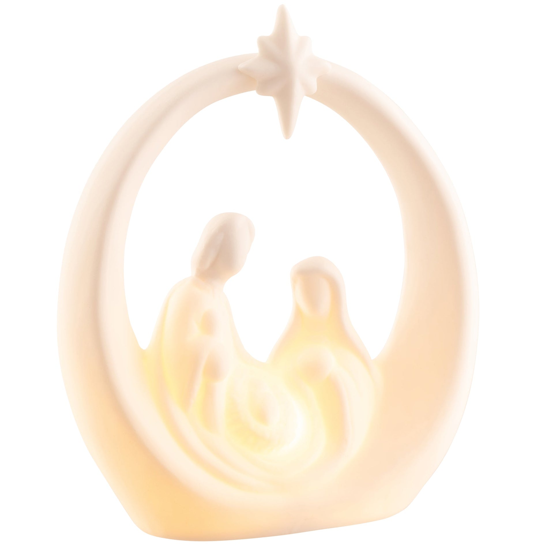 Belleek Oval Nativity LED-Goviers