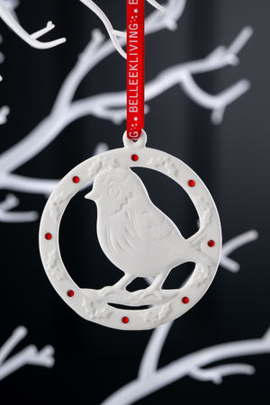 Belleek Robin Ornament-Goviers