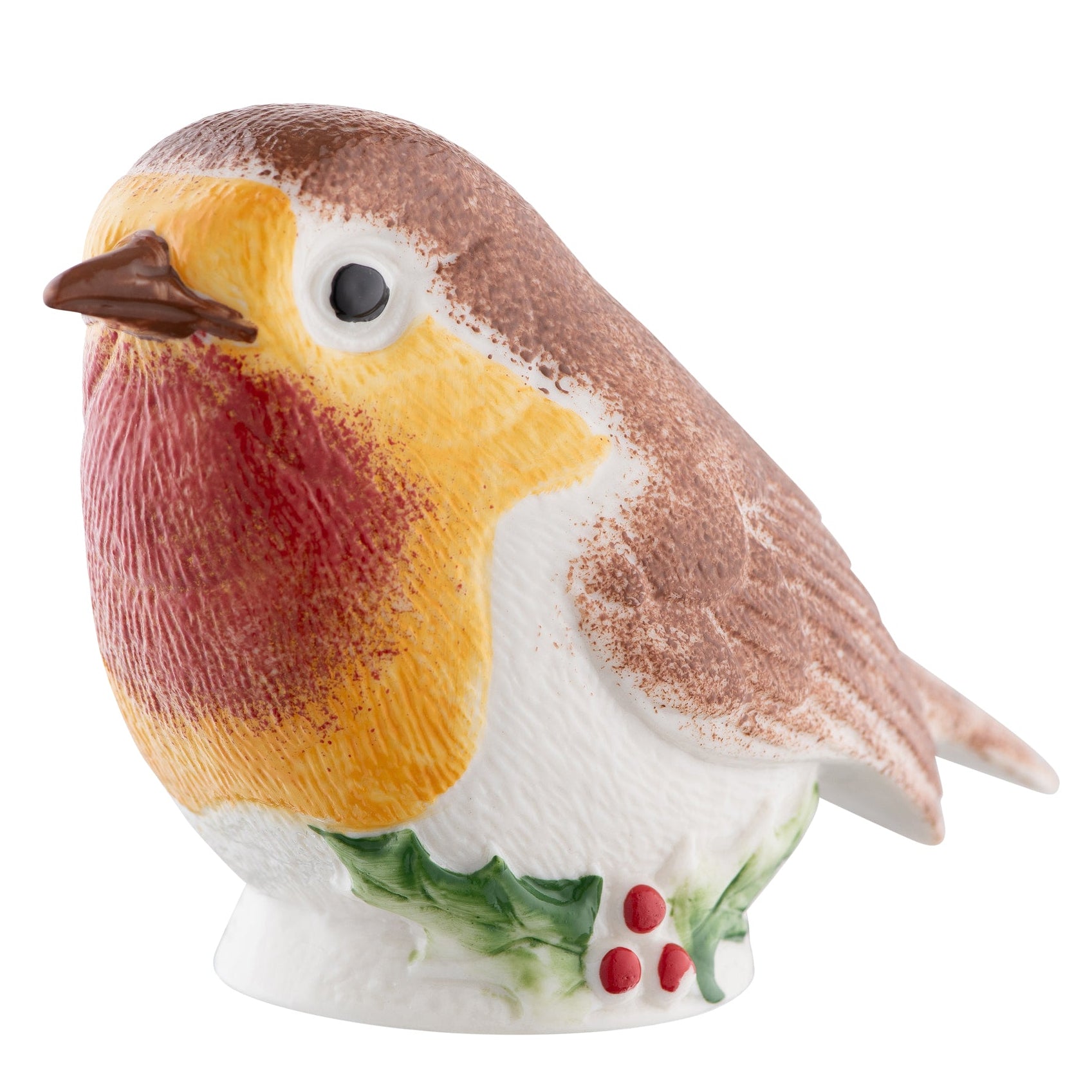 Belleek Robin with Holly Figurine-Goviers