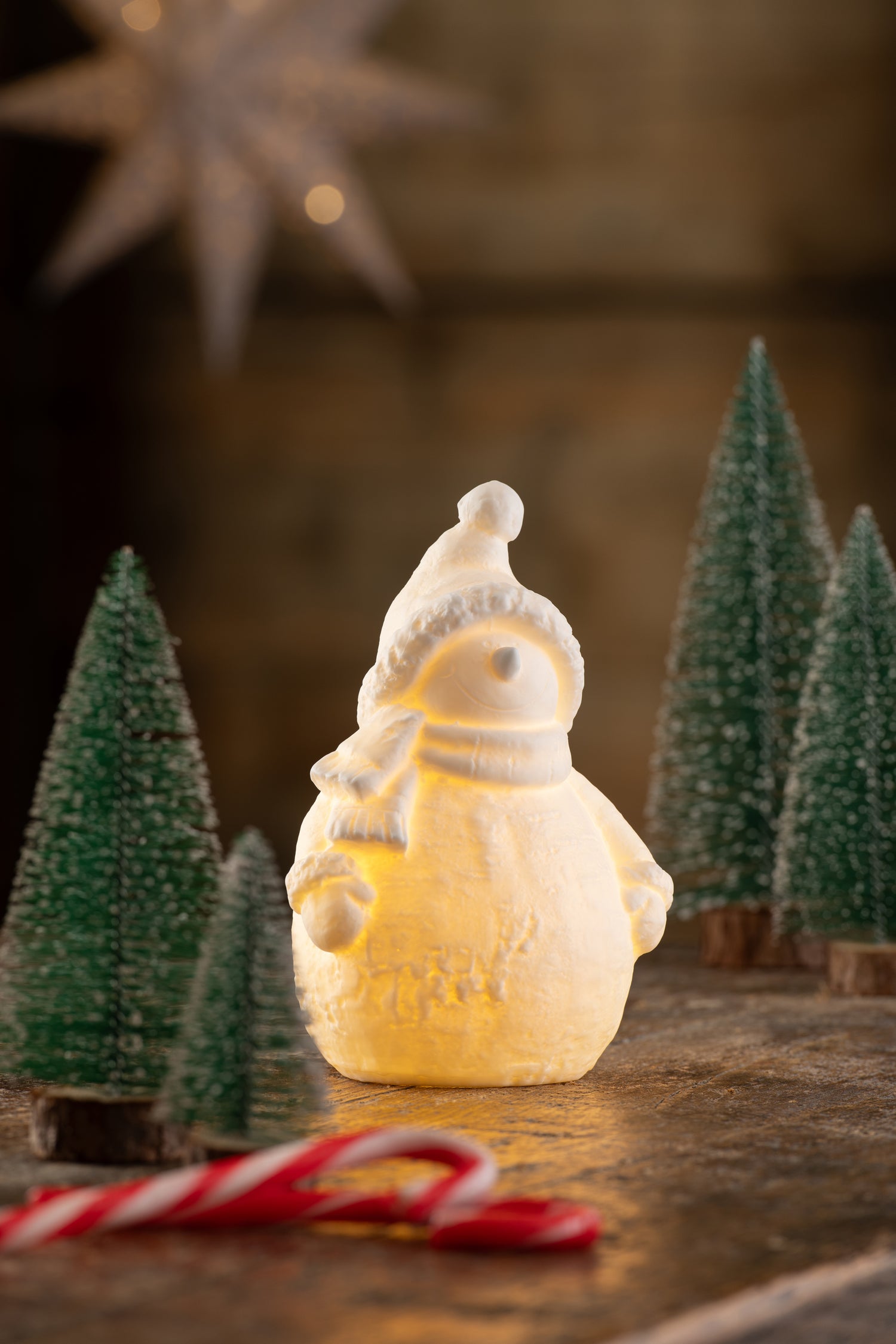 Belleek Snowman LED-Goviers