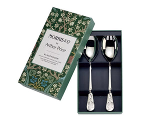 Arthur Price Morris & Co. Blackthorn Boxed Salad Serving Spoon & Fork