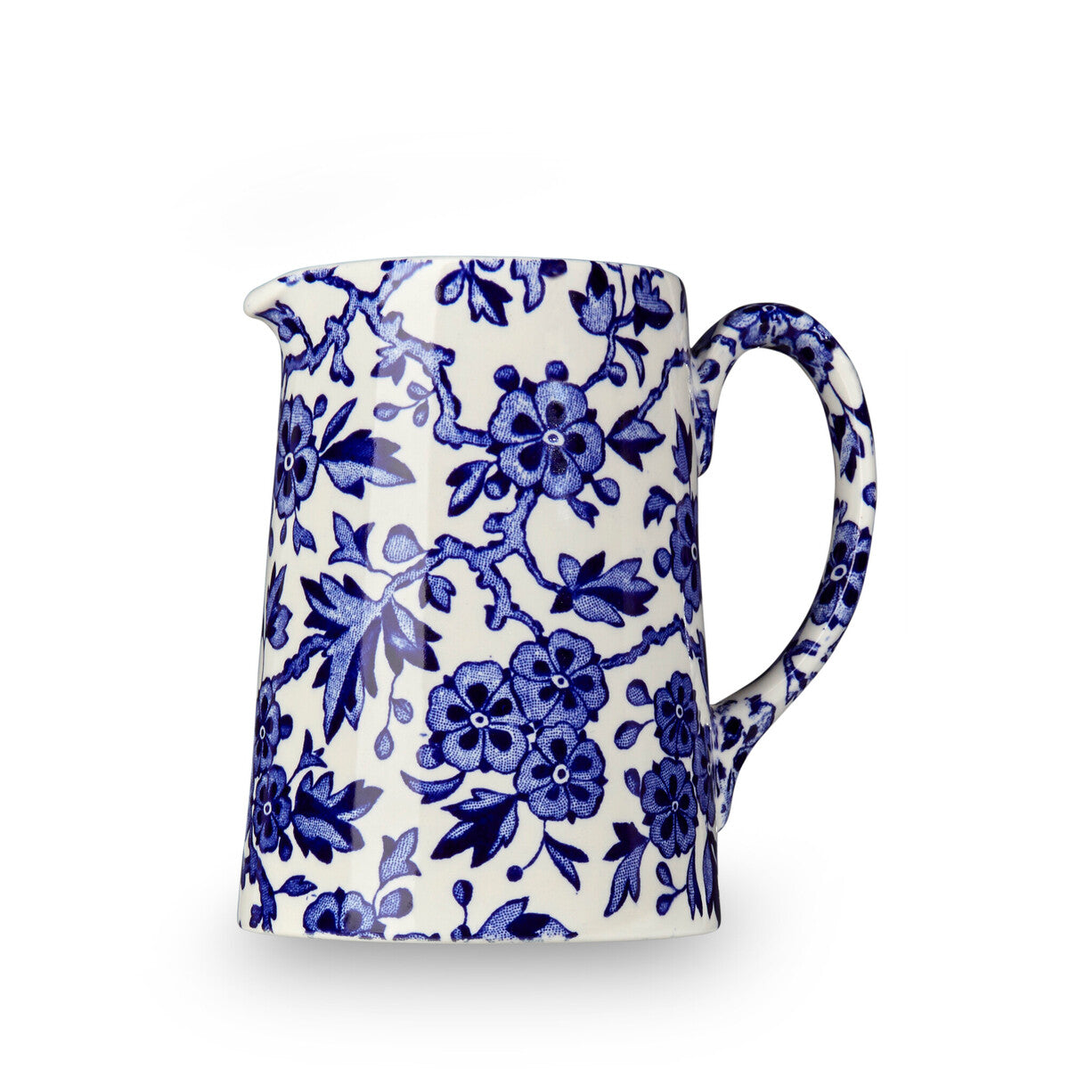 Burleigh Blue Arden Tankard Jug Small 1/2 Pint-Goviers