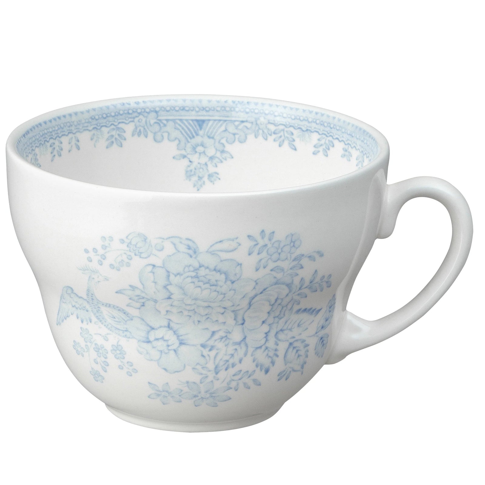 Burleigh Blue Asiatic Pheasants Breakfast Cup-Goviers