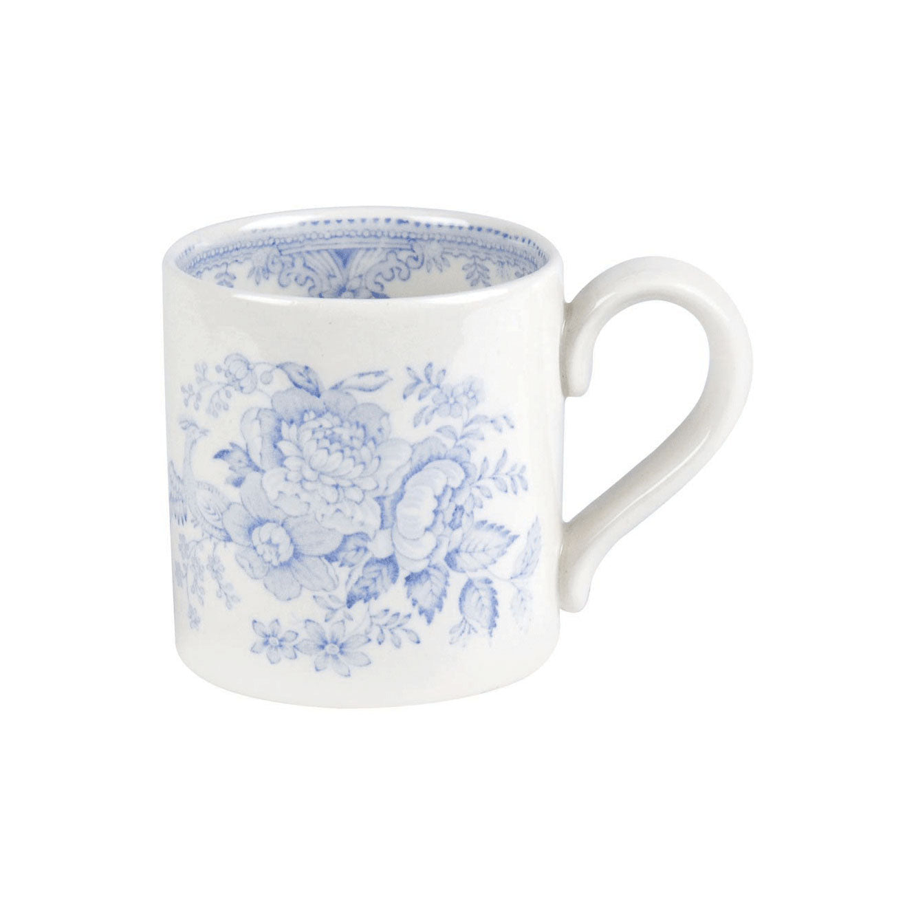 Burleigh Blue Asiatic Pheasants Mug 284ml / 1/2pt-Goviers