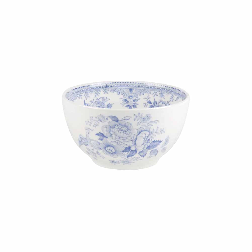 Burleigh Blue Asiatic Pheasants Sugar Bowl Small Dia 9.5cm /4"-Goviers