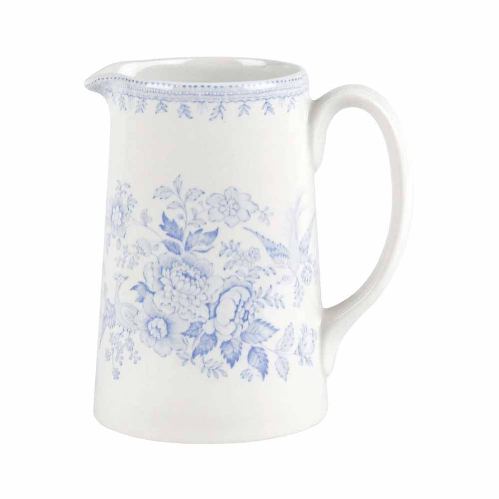 Burleigh Blue Asiatic Pheasants Tankard Jug Medium 568ml /1pt-Goviers