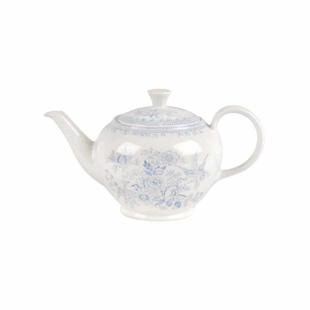 Burleigh Blue Asiatic Pheasants Teapot small 3-4 cups 400ml / 3/4pt-Goviers