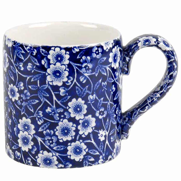 Burleigh Blue Calico Mug 375ml / 2/3pt-Goviers