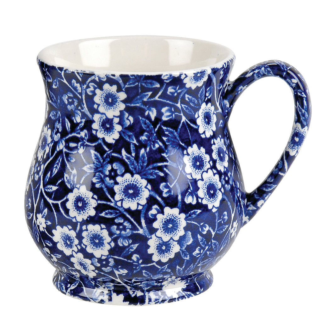 Burleigh Blue Calico Sandringham Mug-Giftware-Goviers
