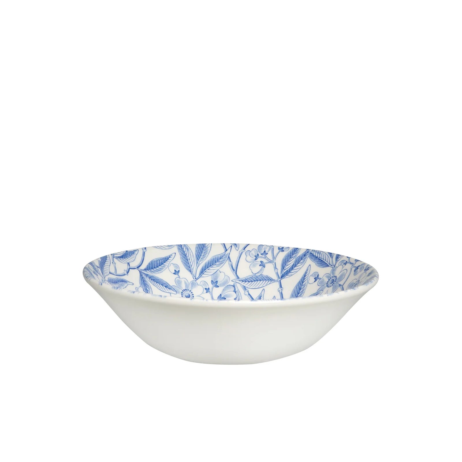 Burleigh Blue Prunus Cereal Bowl 16cm-Goviers