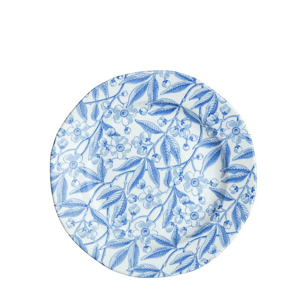 Burleigh Blue Prunus Plate 19cm - Goviers of Sidmouth
