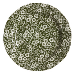 Burleigh Dark Green Plate 21.5cm - Goviers of Sidmouth