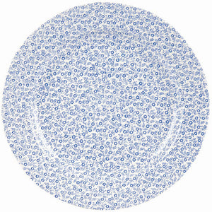 Burleigh Pale Blue Felicity Plate 21.5cm 8.5"-Goviers