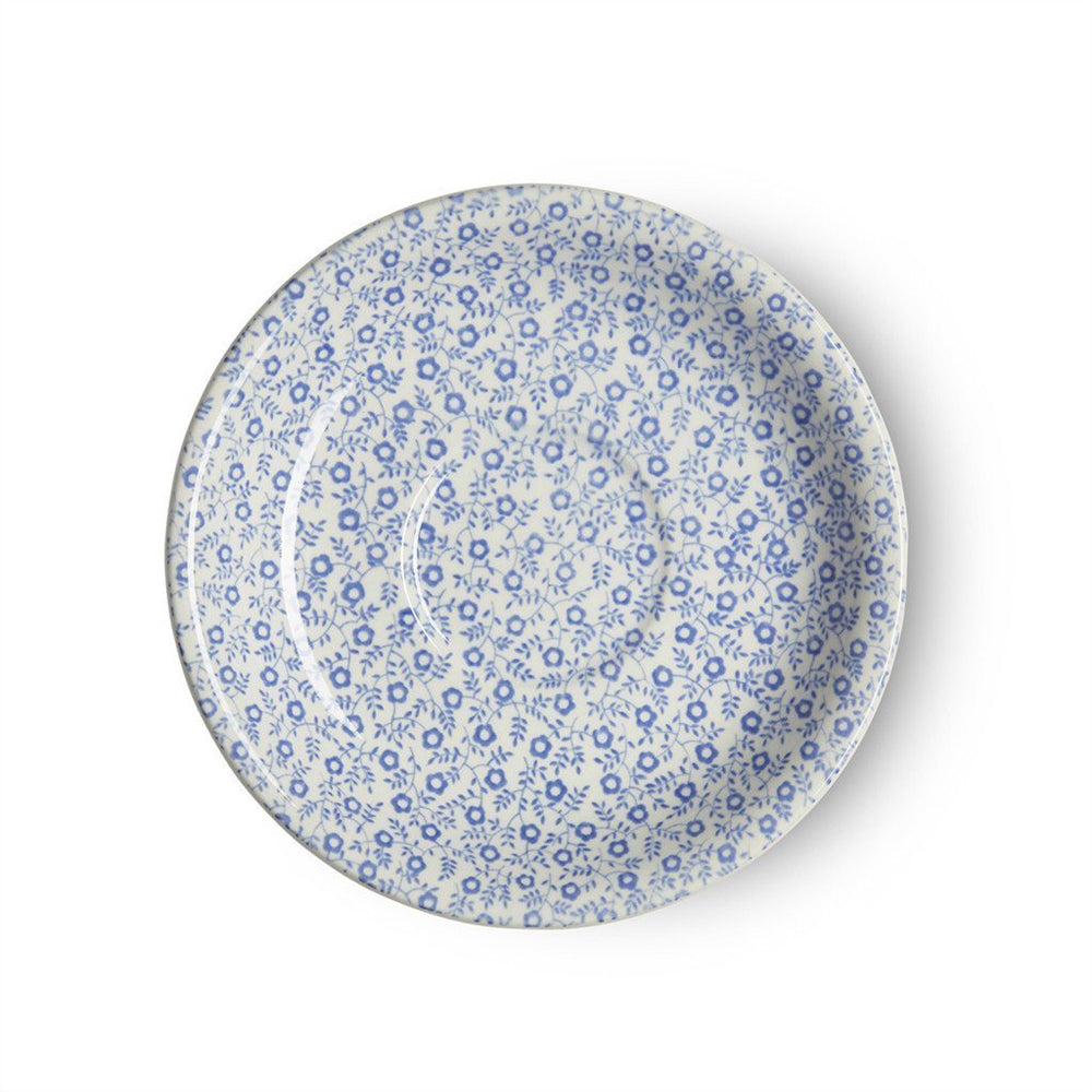 Burleigh Pale Blue Felicity Tea Saucer-Goviers