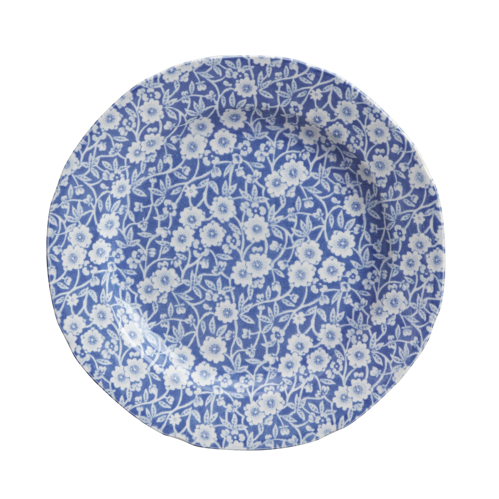 Burleigh Pale Blue Plate 21.5cm-Goviers