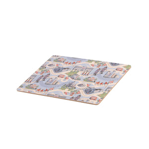 Cath Kidston London Town Cork Back Placemats Set Of 4