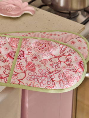 Cath Kidston Spitalfields Silk Double Oven Glove
