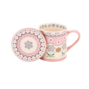 Cath Kidston Spitalfields Silk Mug & Coaster Set