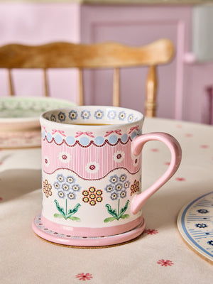 Cath Kidston Spitalfields Silk Mug & Coaster Set