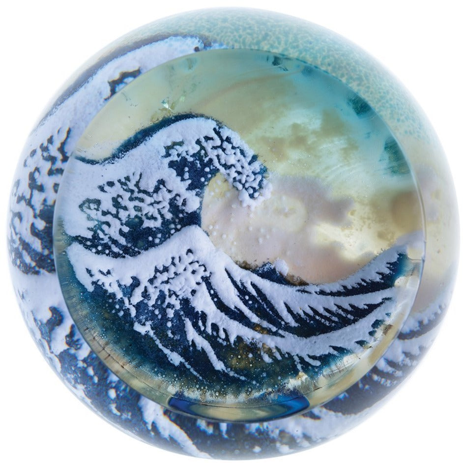 Caithness Artistic Impressions - The Wave-Paperweights-Goviers