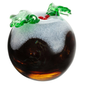 Caithness Glass Christmas Pud-Paperweights-Goviers