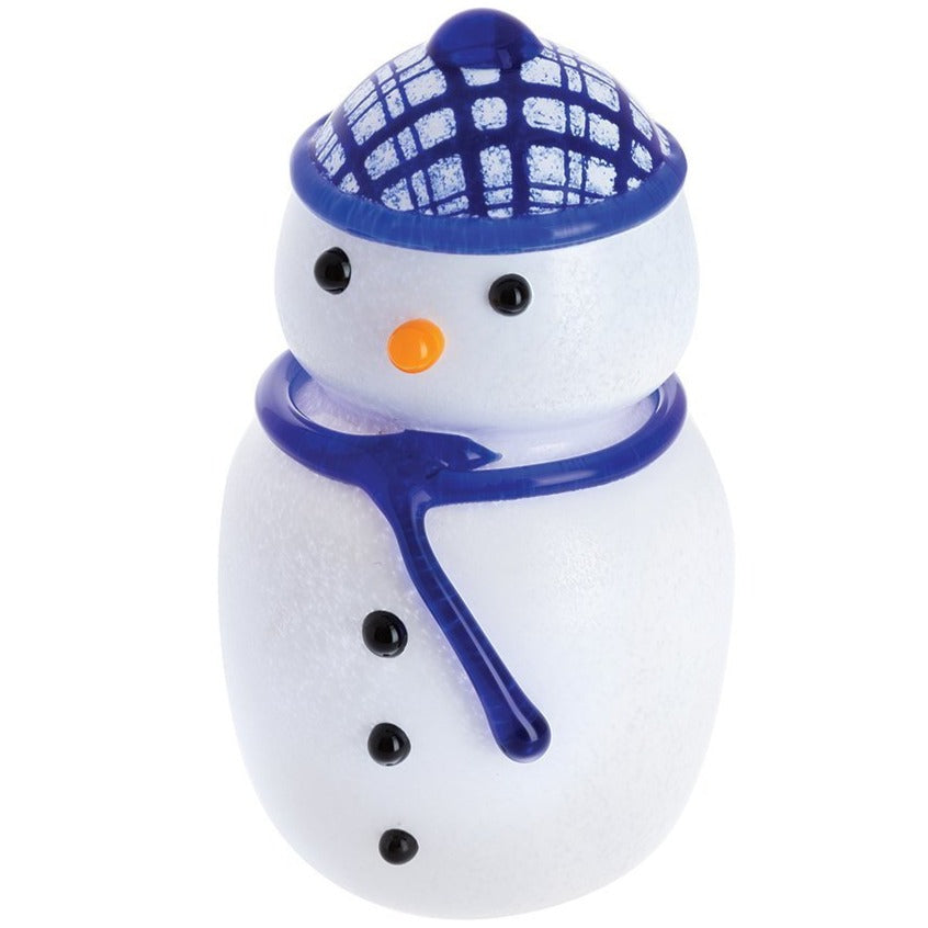 Caithness Mac Snowman Medium-Paperweights-Goviers