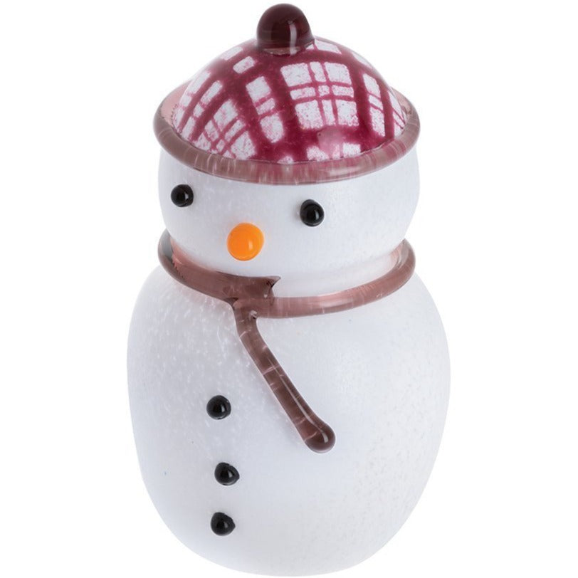 Caithness Mac Snowman Small-Paperweights-Goviers