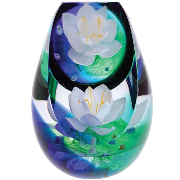 Caithness Water Lily -Nymphaea | Limited Edition-Paperweights-Goviers