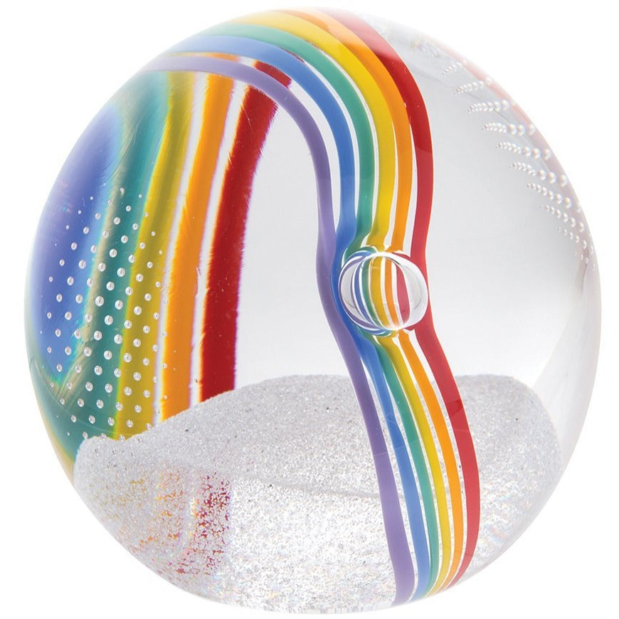 Caithness Wonderful World Chasing Rainbows-Paperweights-Goviers