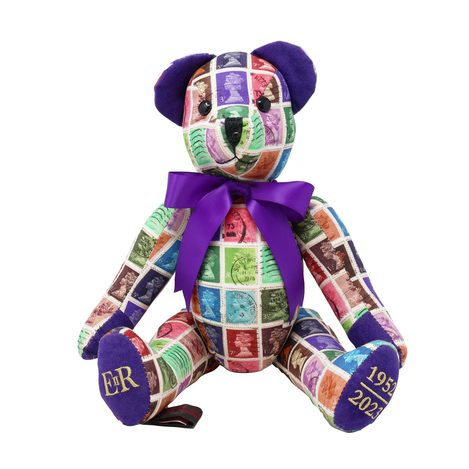 Canterbury Bears QEII Stamp Commemorative Bear-Goviers