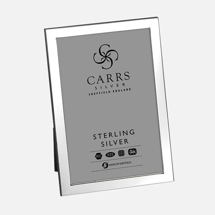 Carrs Silver Classic Flat Narrow Picture Frame-Goviers