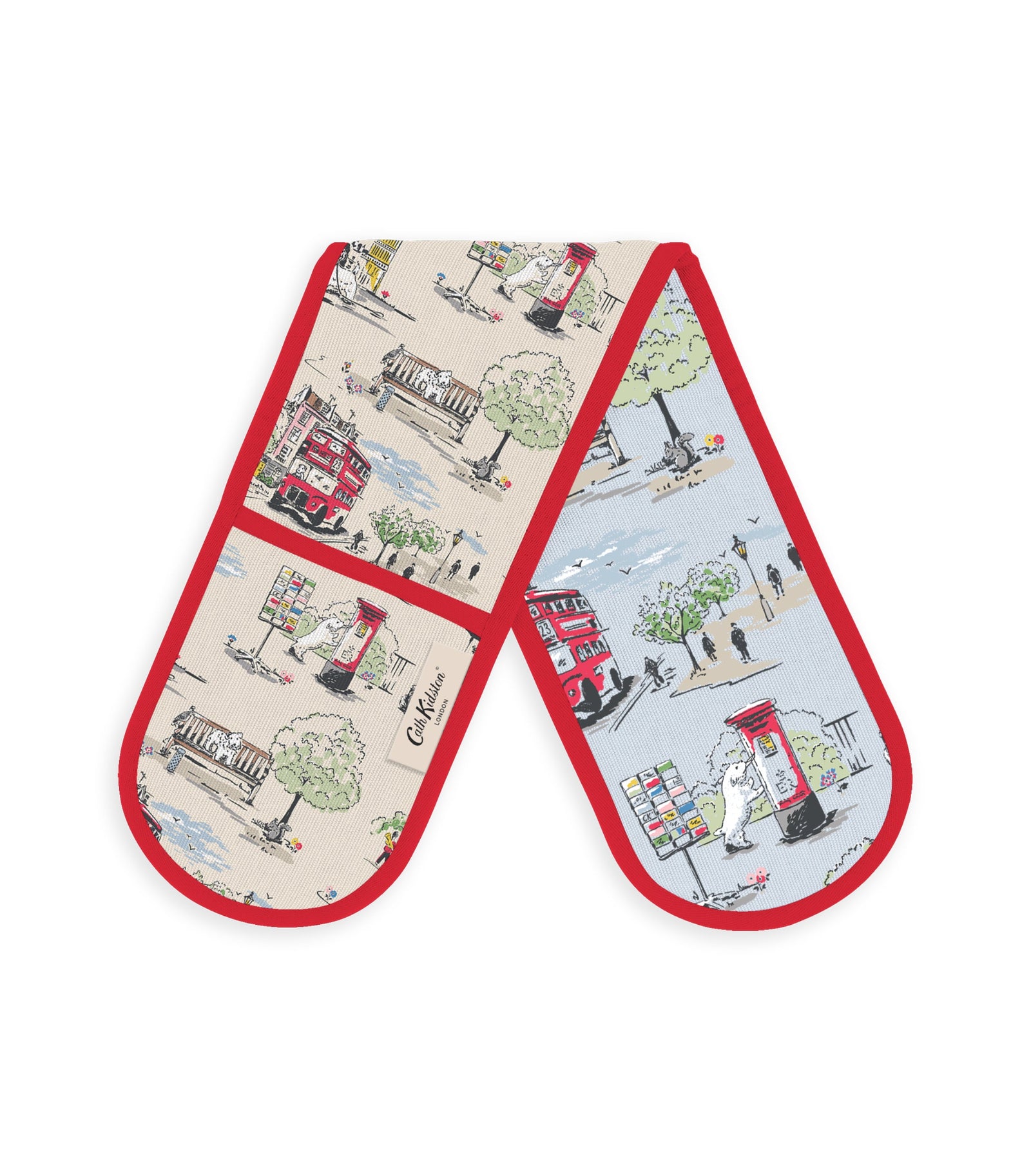 Cath Kidston Billie Goes to Town Double Oven Glove-Goviers