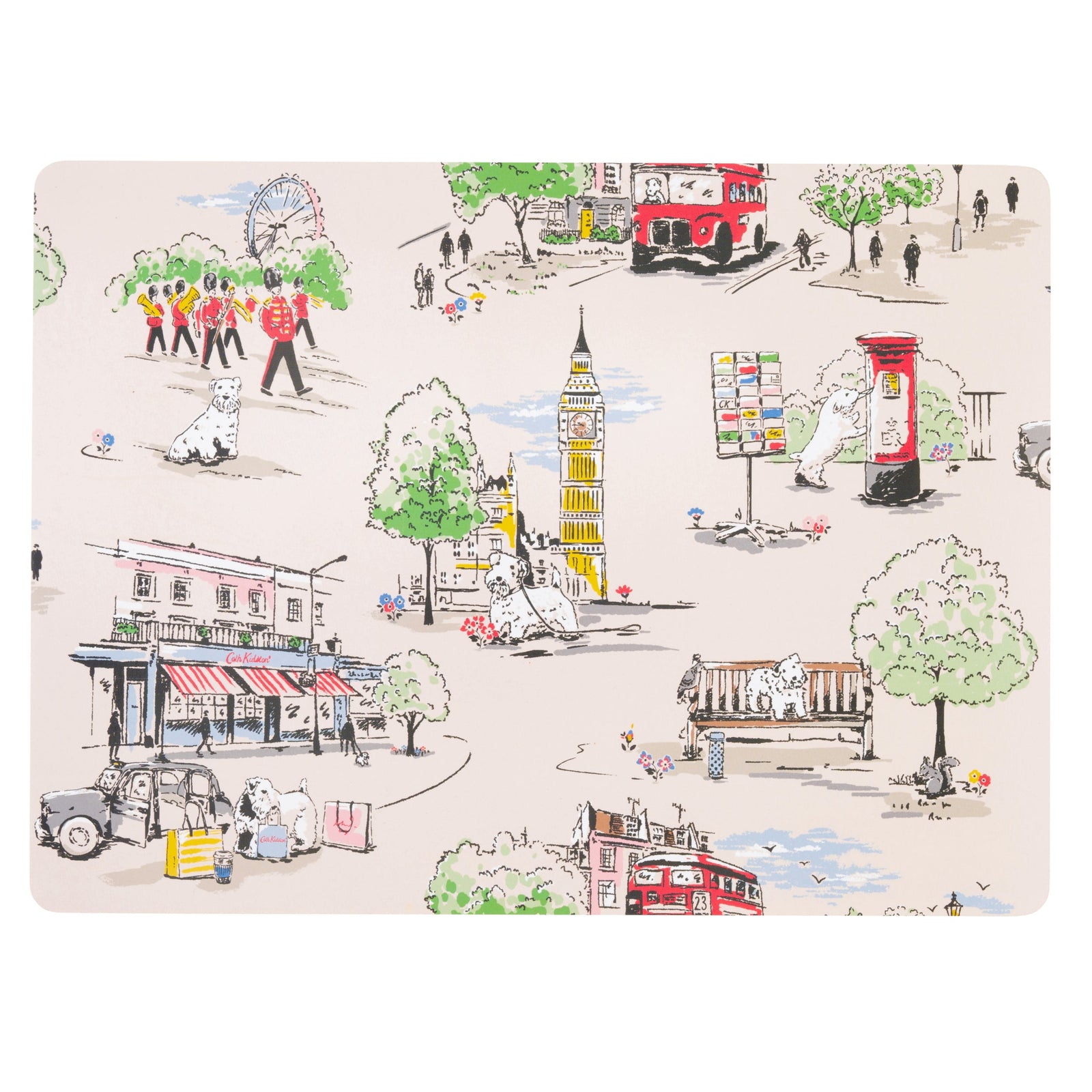 Cath Kidston Billie Goes to Town Placemats Set of 4-Goviers
