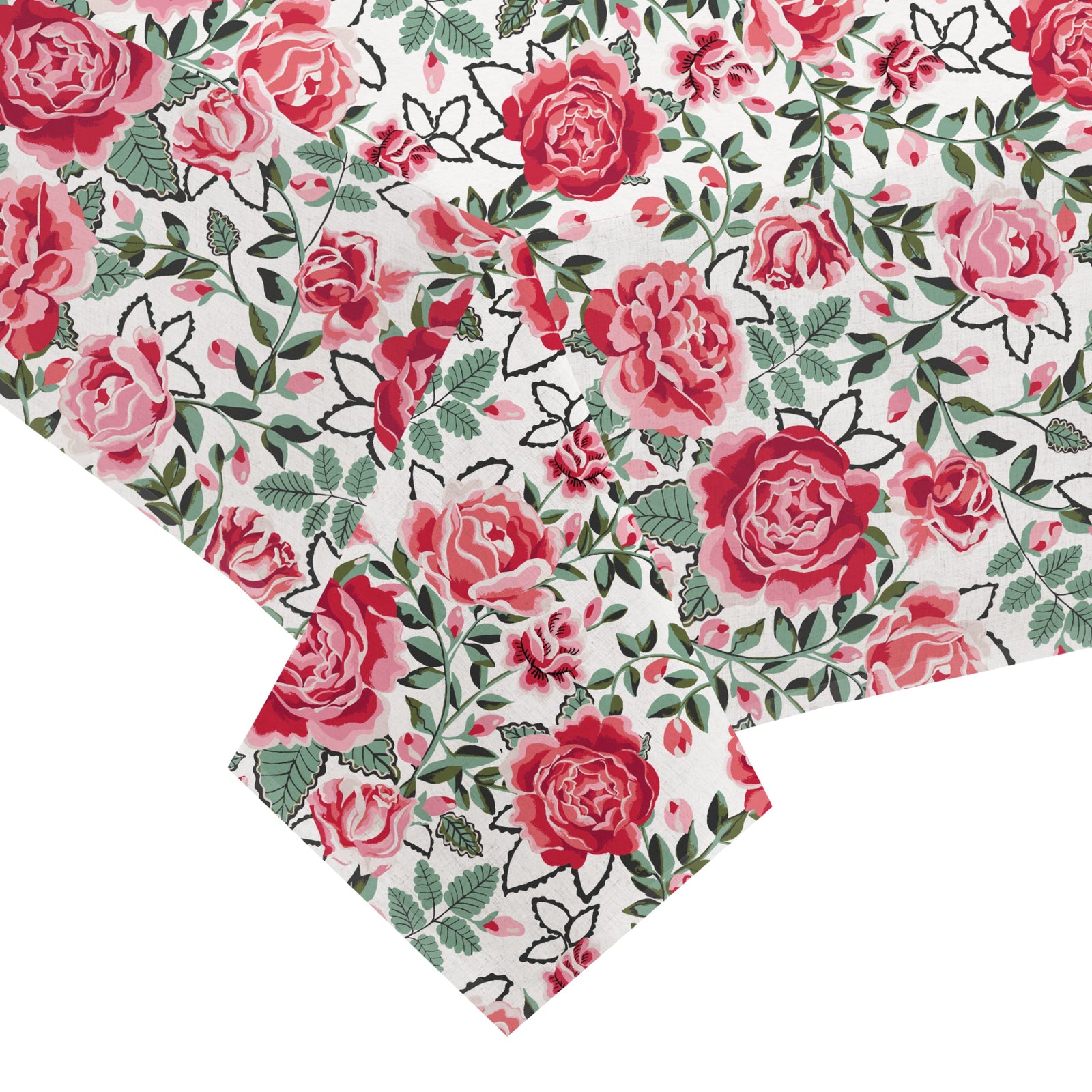 Cath Kidston Dolly Rose Tablecloth-Goviers
