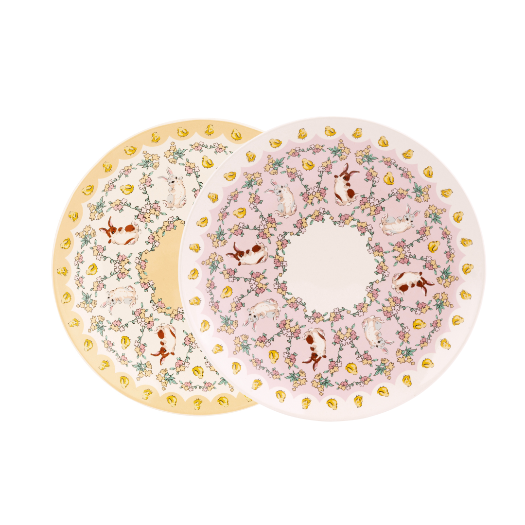 Cath Kidston Easter Bunny Plates Set of 2-Goviers