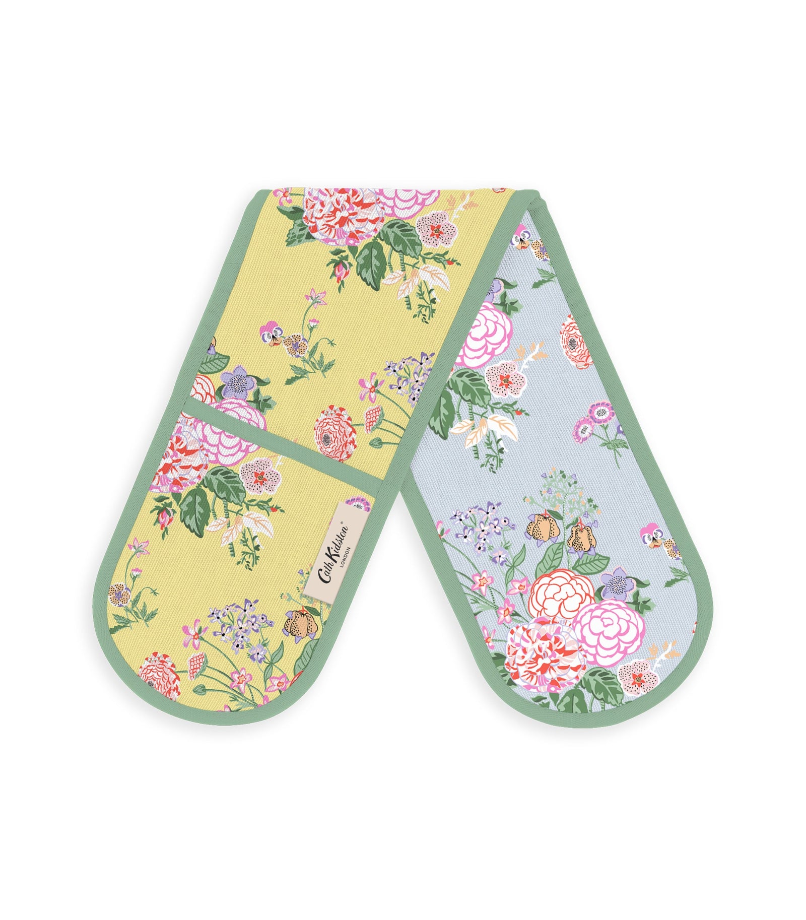 Cath Kidston Floral Fields Double Oven Glove-Goviers